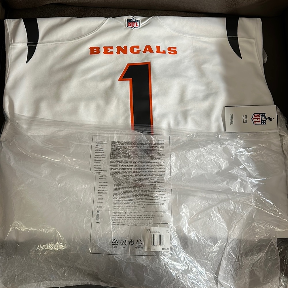 NFL Bengals Jersey - #1 Ja Marr Chase